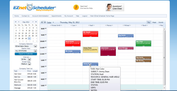 EZNET Scheduler de pantalla-2 EZNET Scheduler de pantalla-2