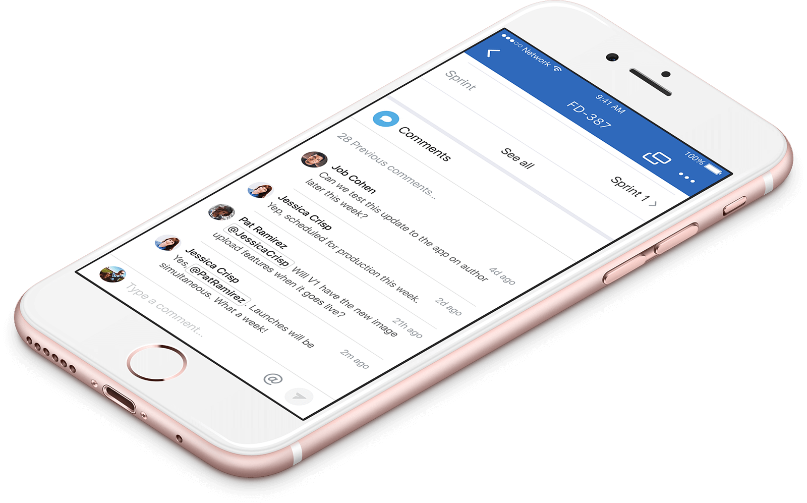 Jira - herramienta de gestión de proyectos-jira-software-iPhone
